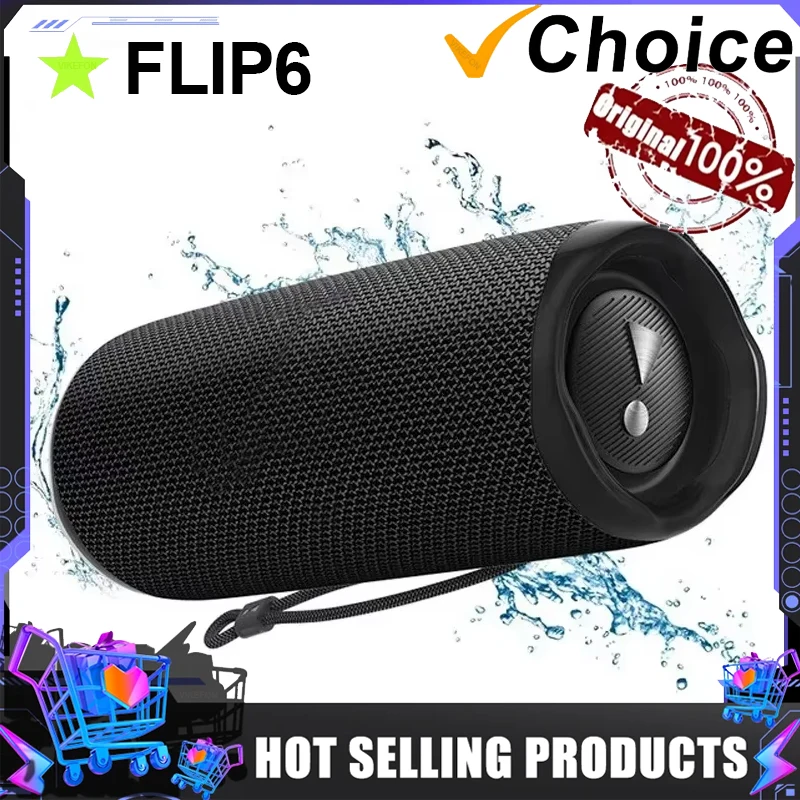 New Flip6 Bluetooth Audio Multi-FunctionTWS Audio Caixa De Som Outdoor Portable Subwoofer Wireless Home Theater Dual Speaker