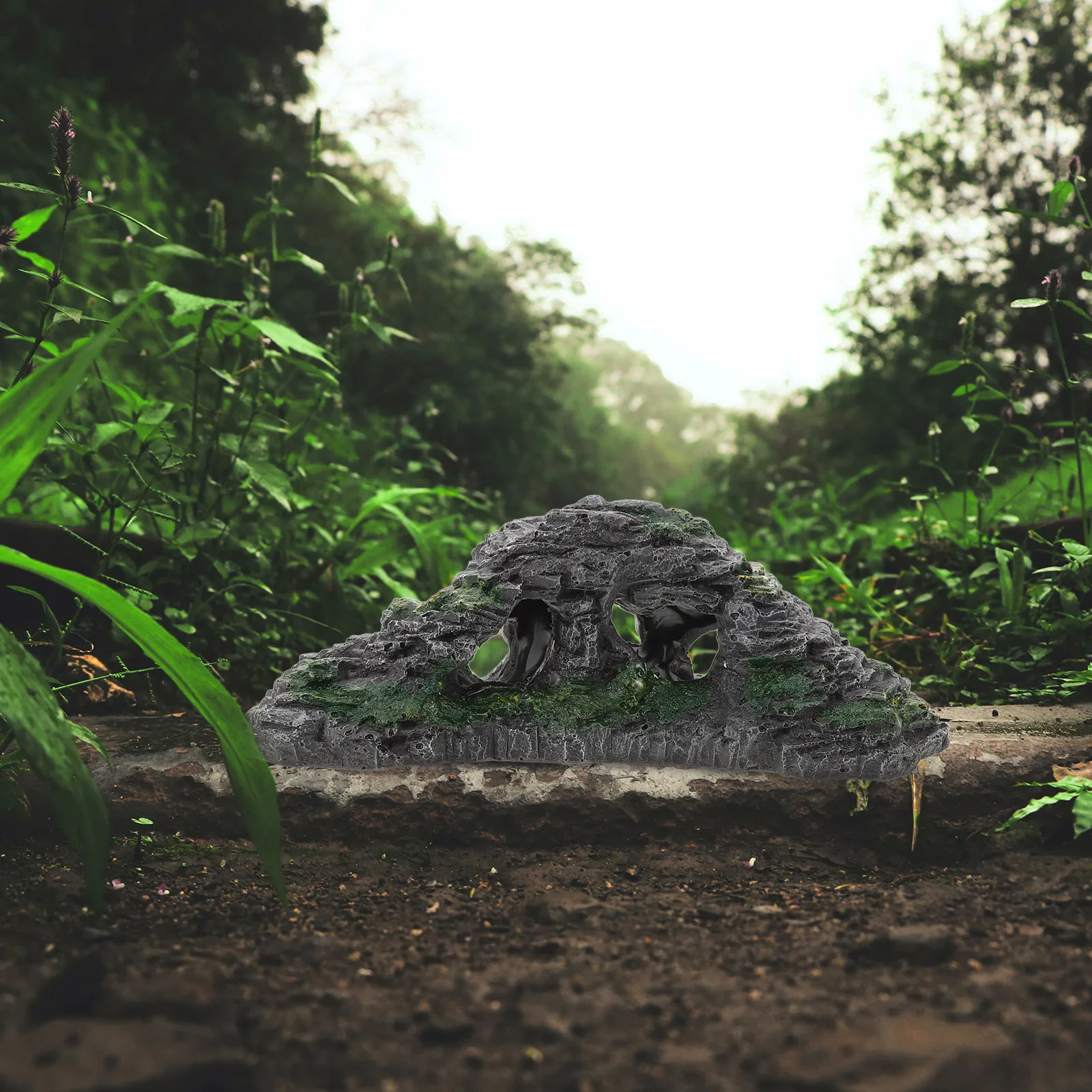 

Reptile Turtle Basking Platform Resin Aquarium Rock Climbing Resting Terrace for Turtles Tortoises Fish Tanks Large Turtle