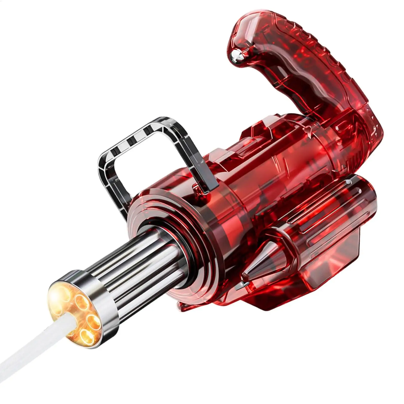 Electric Water Squirter For Kids Waterproof Automatic Squirter With Light Water Spray Toy For Summer Outdoor Backyard Garden