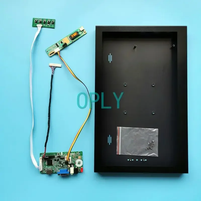 

Fit LP141WP1 QD14TL03 B141PW03 B141PW02 B141PW01 Kit 14.1" 30Pin LVDS 1440*900 LCD Monitor Metal Case+58C Controller Board 1CCFL