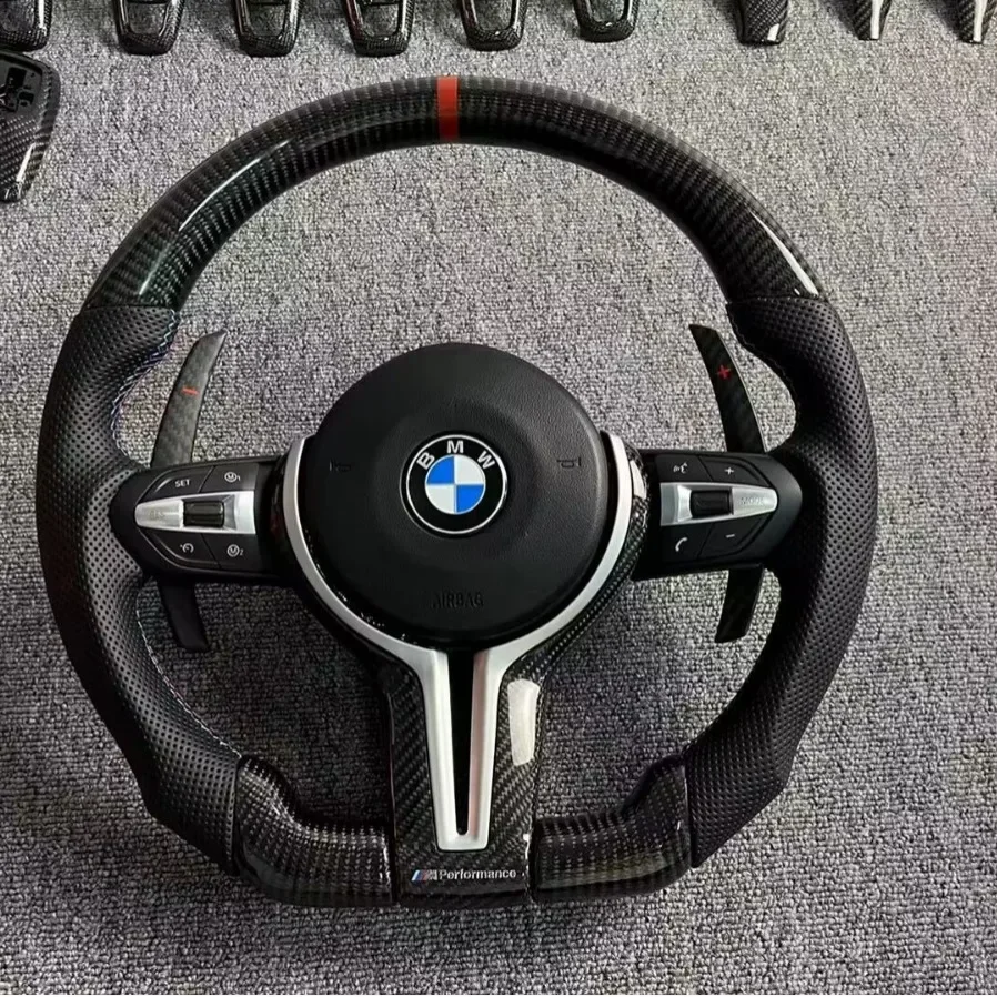 G Style F Style Steering Wheel Dry Carbon Fiber Shift Paddles Car Steering Wheel Paddle Shifters For BMW M2 M3 M4 M5 X3 X4 X5