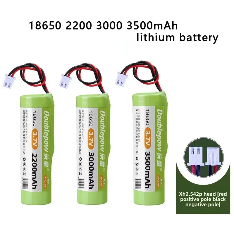 Rechargeable Lithium Battery Pack 18650 3.7V  2200mah 3000Mah 3500mah for Bluetooth Speaker Emergency DIY Battery with PCB
