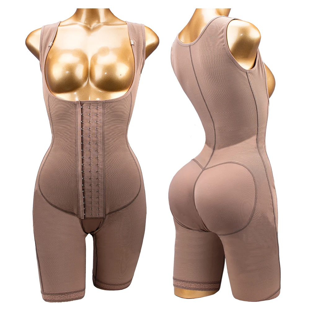 Faja Colombian Shapewear Girdles Seamless Bodysuits Post Surgery Sculpting Body Shaper Bbl Compression Abdomen Control Sheath