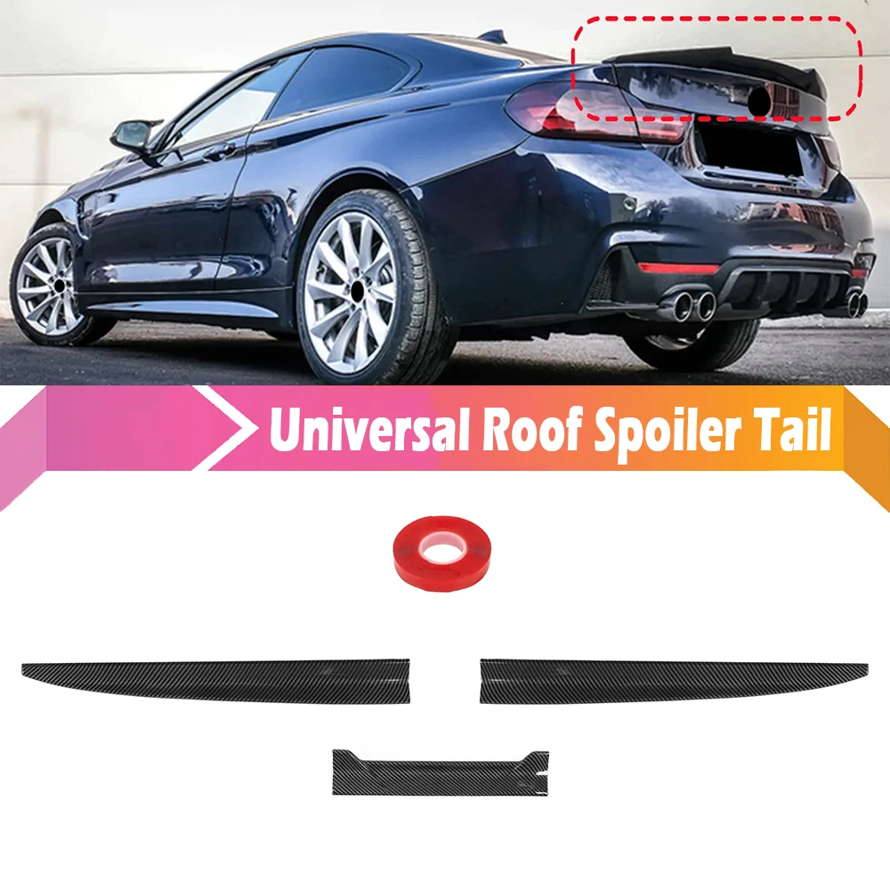 

Universal Rear Wing Lip Car Rear Trunk Boot Lip Spoiler Wing Extension Lid For BMW 3/5 Series G30 F10 E90 F30 G30 Racing Wing