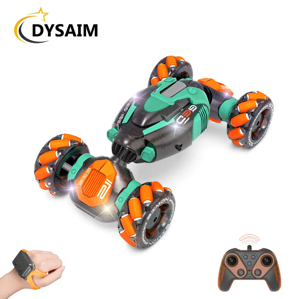 Children Toys RC Car Remote Control Stunt Cars 4WD 360° Rotation Drift Car Gesture Sensing Hand Control Toy Car for Kids Gift