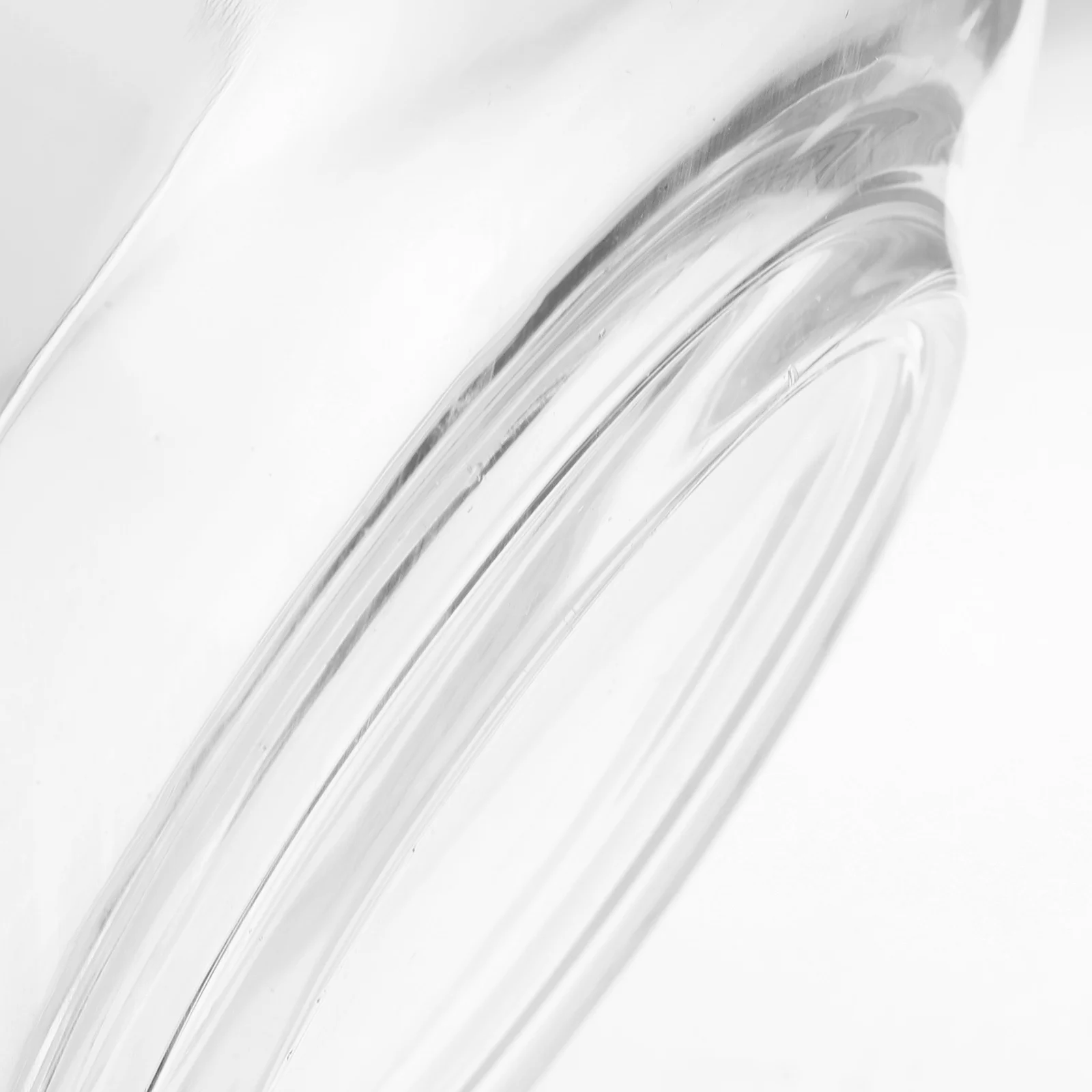 

1 шт. 7-дюймовая стеклянная сервировочная миска без свинца, прозрачная миска для десертного фруктового салата для ежедневного использования, походов на открытом воздухе