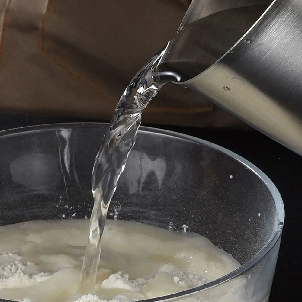 

500/1000/1500/2000ML Stainless Steel Cup Stainless Steel with Scale Graduated Cup Large Mouth Rust Proof Coffee Latte Cup