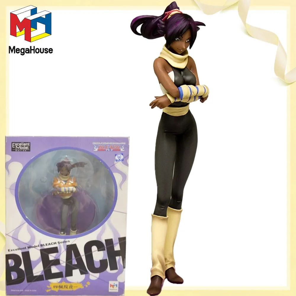 

100% Original Genuine MegaHouse Shihouin Yoruichi Anime Figure Model Decoration Character Collection Toy Birthday Gift