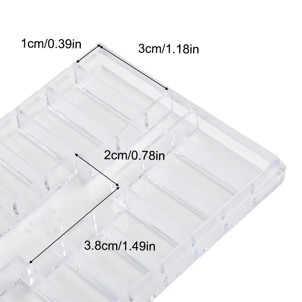 Box Storage Box For Electronic Devices And Watch Repair Tools Dust-proof Plastic Storage Box Transparent Parts Box 1PC