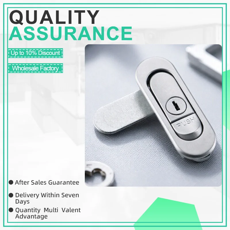 3pcs Zinc Alloy Bouncing Flat Lock Industrial Machinery Equipment Cabinet Toolbox Safety Home Building Materials Stamping