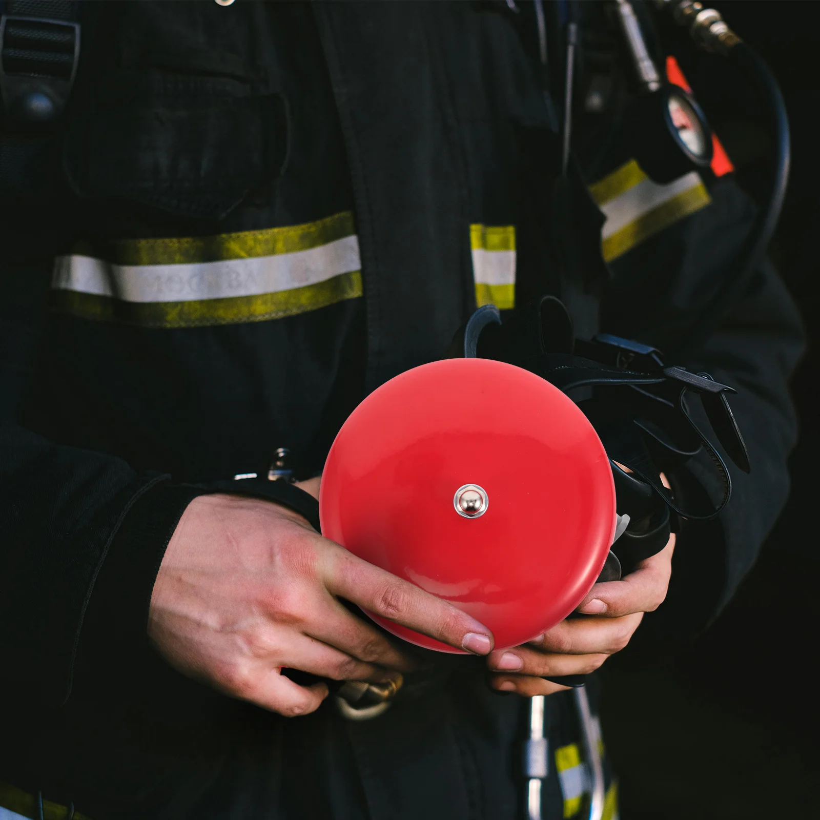 Fire Hydraulic Alarm Bell Metal Construction Loud Ringing Emergency Alert Wet Alarm Valve Industrial Home School Factory Safety