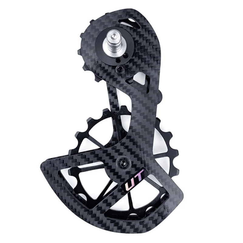 

ABUE-UT Bicycle Bearing Jockey Pulley Wheel Set Carbon Fiber Rear Derailleurs Guide For 8000 8020 8050 8070 8170