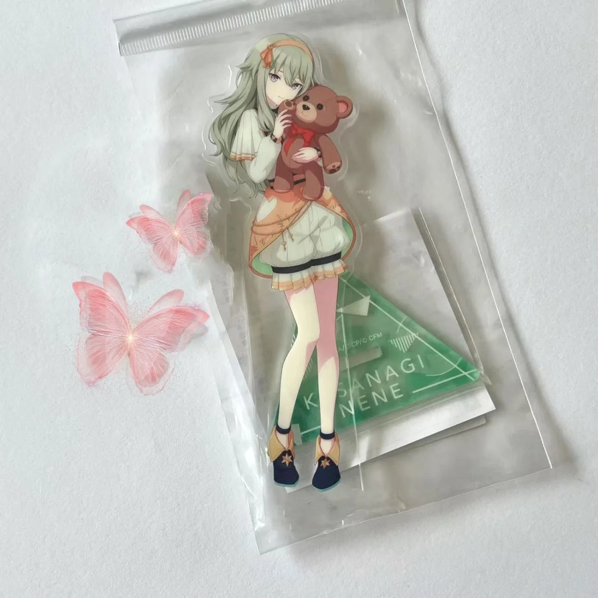 كوساناجي نيني بروجيكت سيكاي المرحلة الملونة! الفذ أنيمي الشكل الاكريليك حامل نموذج مكتب عرض ديكور هدية عيد ميلاد الدائمة
