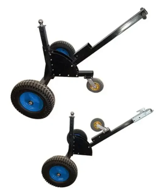 【Hot】1500lbs Load Caravan And RV Trailer Towing Dolly Manual Hand / Car Pulling Mover For Boat And Plant Trailer Mover With 2 Wh