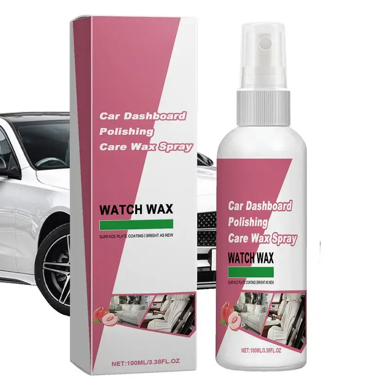 

Очиститель приборной панели автомобиля Многоцелевой спрей для чистки автомобиля Очиститель обивки автомобиля Портативный спрей для деталей салона Спрей для мойки автомобиля