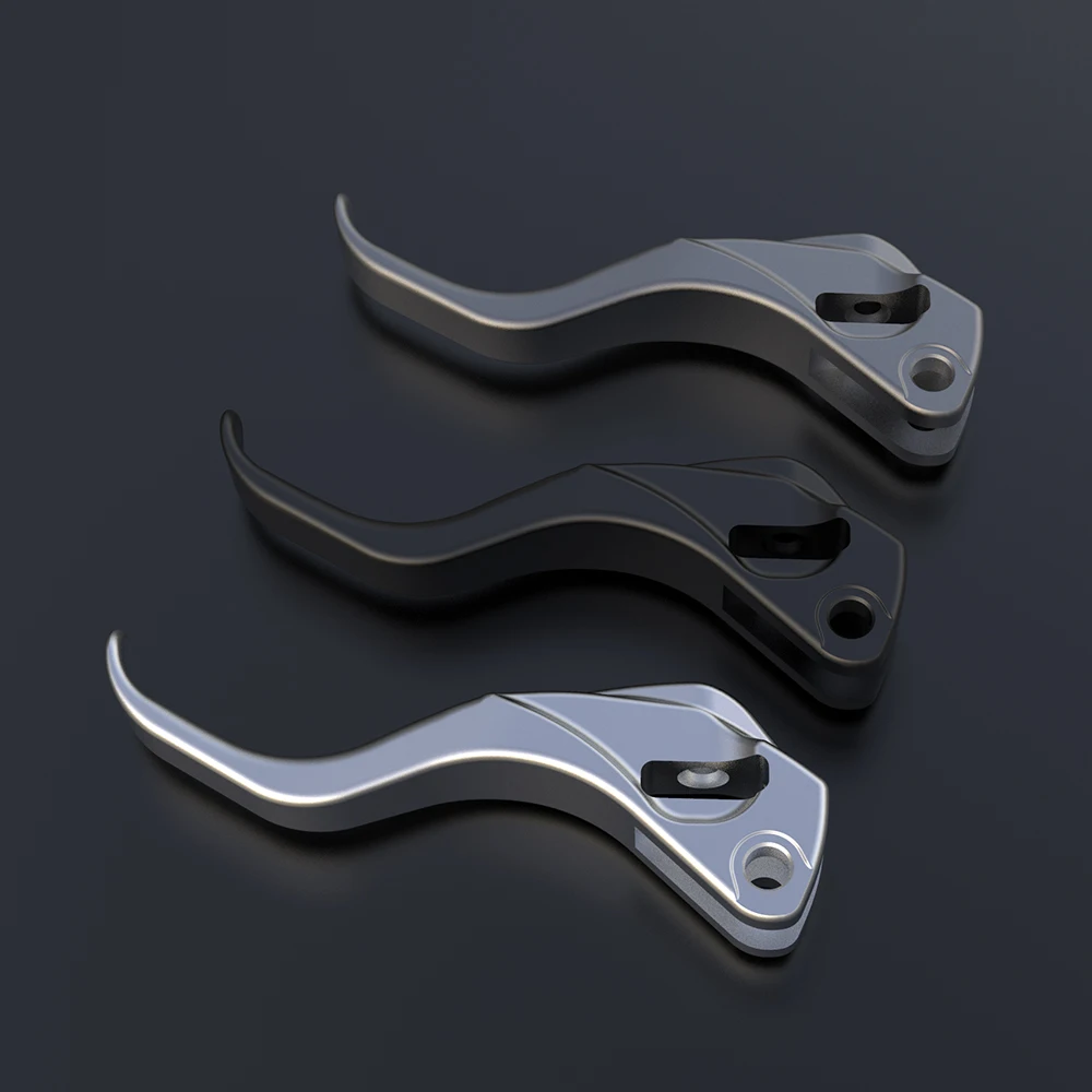 

Motorcycle two finger 10% force reduction stunt clutch lever For Ducati DesertX 2022 2023 2024 Desert X two finger shorty levers