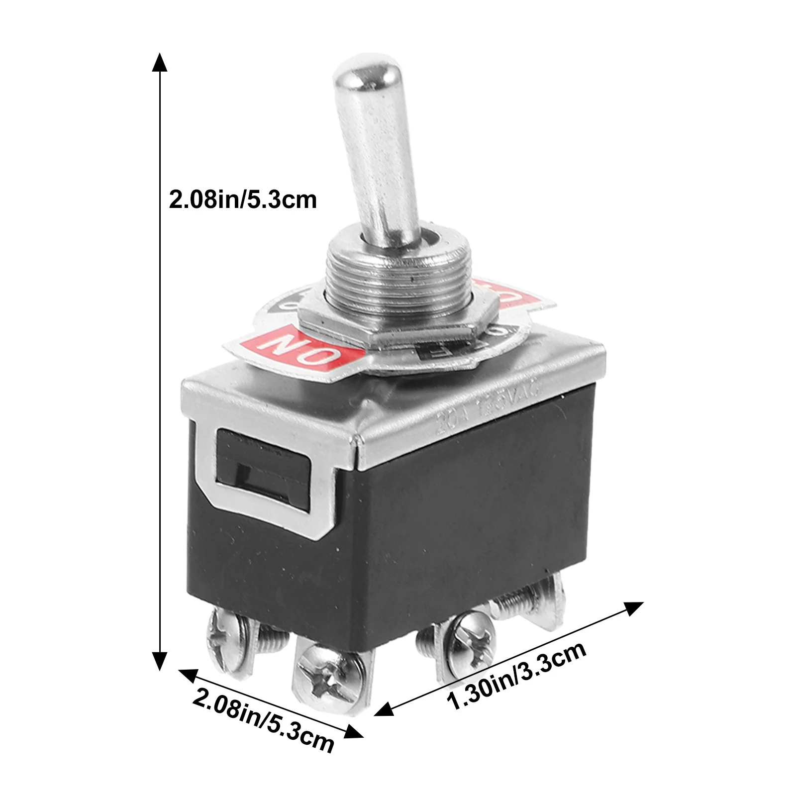 Red Protective Cover 3 Position Toggle Off on Waterproof Sturdy Design High Performance Easy Install