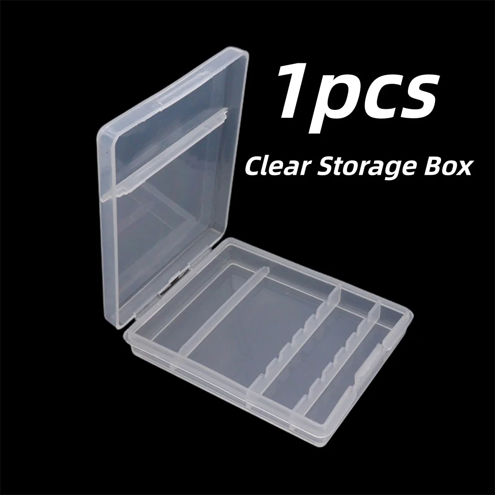 Professional 6-Hole Nail Drill Bit Storage Box – 2.35mm Manicure Bit Holder Organizer for Nail Salon Tools