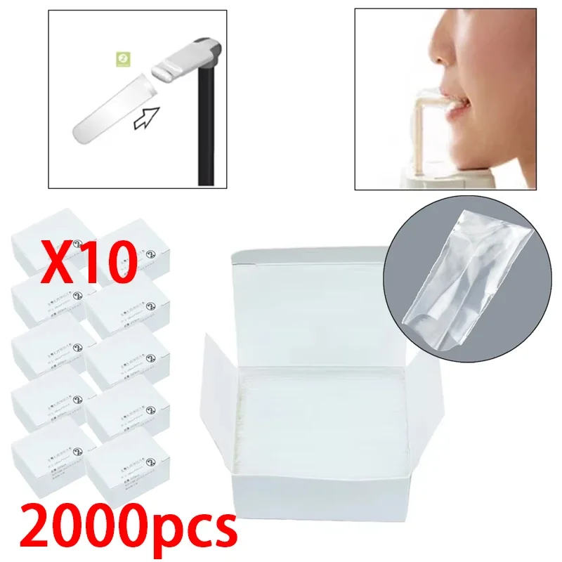 2000pcs Dental Disposable Bite Block Covers Panoramic X Ray Sleeves Lab Instrument Protection Set