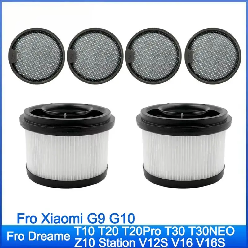 【HIGH GRADE】For Dreame T10 T20 T20 Pro T30 T30 NEO V12S V12S R10 Z10,For G9 G10 Parts Accessories Washable Pre Pos Filter
