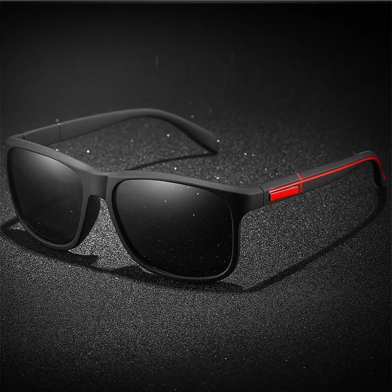 Square Frame Polarized Sunglasses For Men Women Outdoor Sports Driving Fishing Sun Glasses Fashion Retro Classic Eyewear 2024