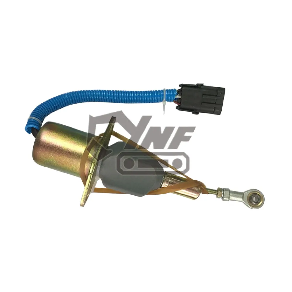 

For Komatsu High Quality Excavator Parts 12v 24v Diesel Engine Fuel Stop Solenoid Valve Pc350-7 3930234 232c-1115030