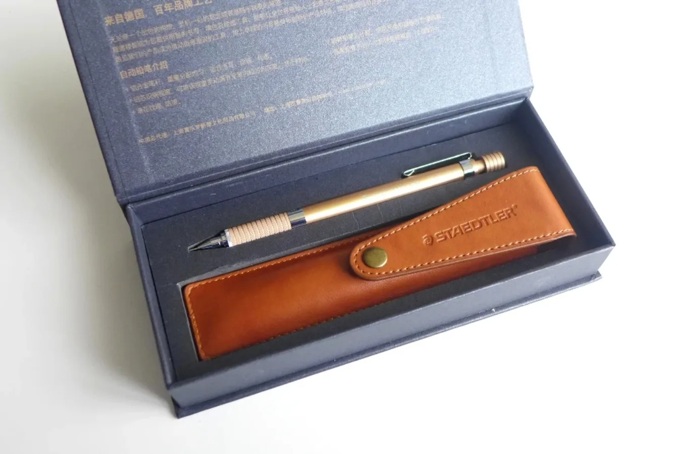 For Staedtler 925 35 Limited 0.5mm Automatic Pencil - Luxurious Gold, Comfortable Grip for Office School Exceptional Writing