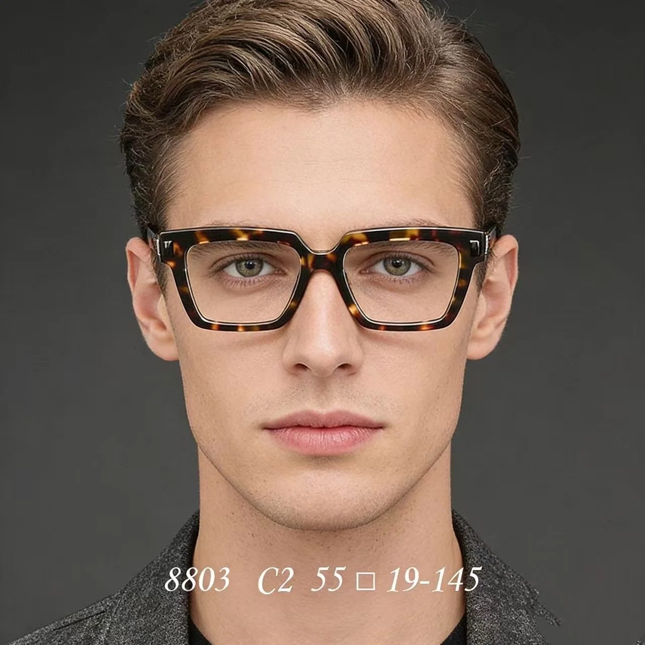 Acetate Vintage Glasses Frames Men's and Women's High Quality Optical Eyeglasse Vintage Luxury Brand Custom Prescription Glasses