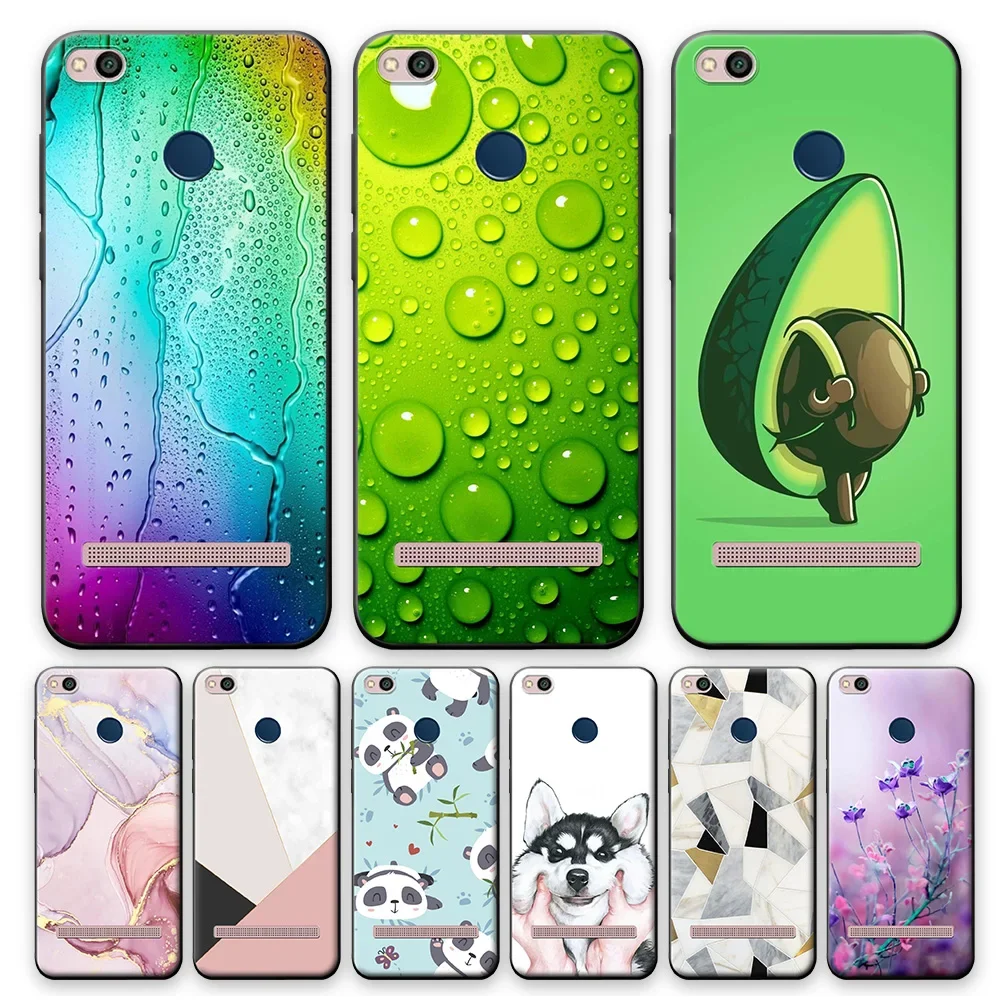 For Xiaomi Redmi 3S Case Redmi 3S Soft Silicone Phone Case For Redmi 3 Pro Redmi3S Case Cover Cute Animal Bumper Shell 5.0 inch