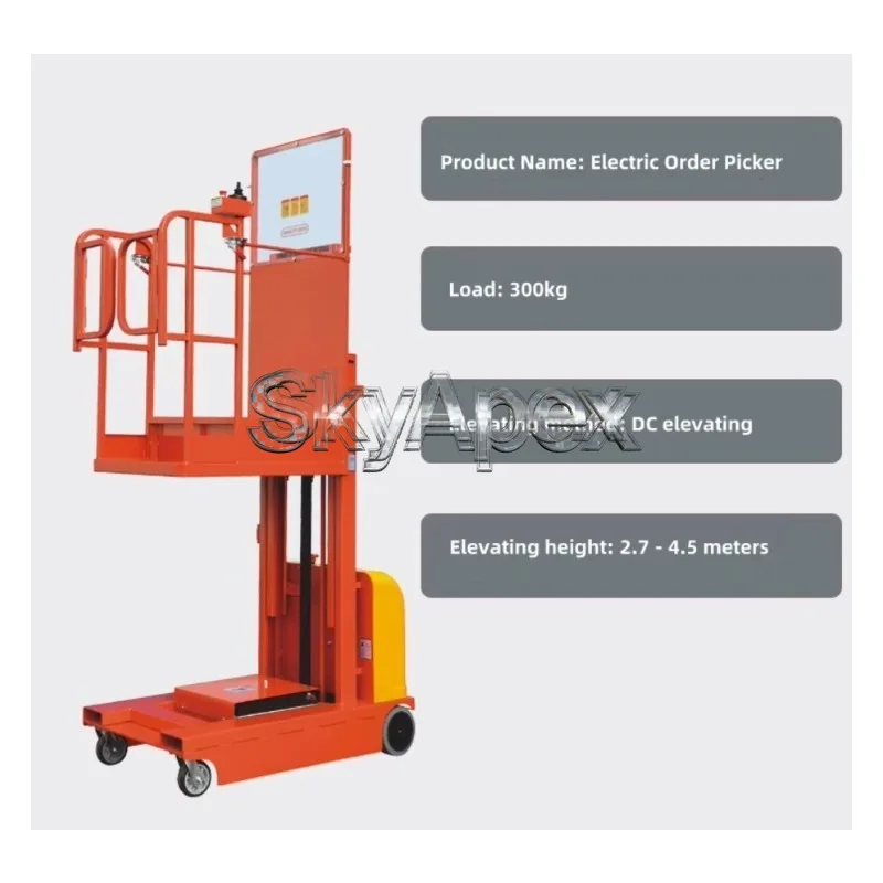 Hydraulic Material Handling Workbench Height Control Personnel Elevator Warehouse Cargo Sorting Logistics Loading Unloading