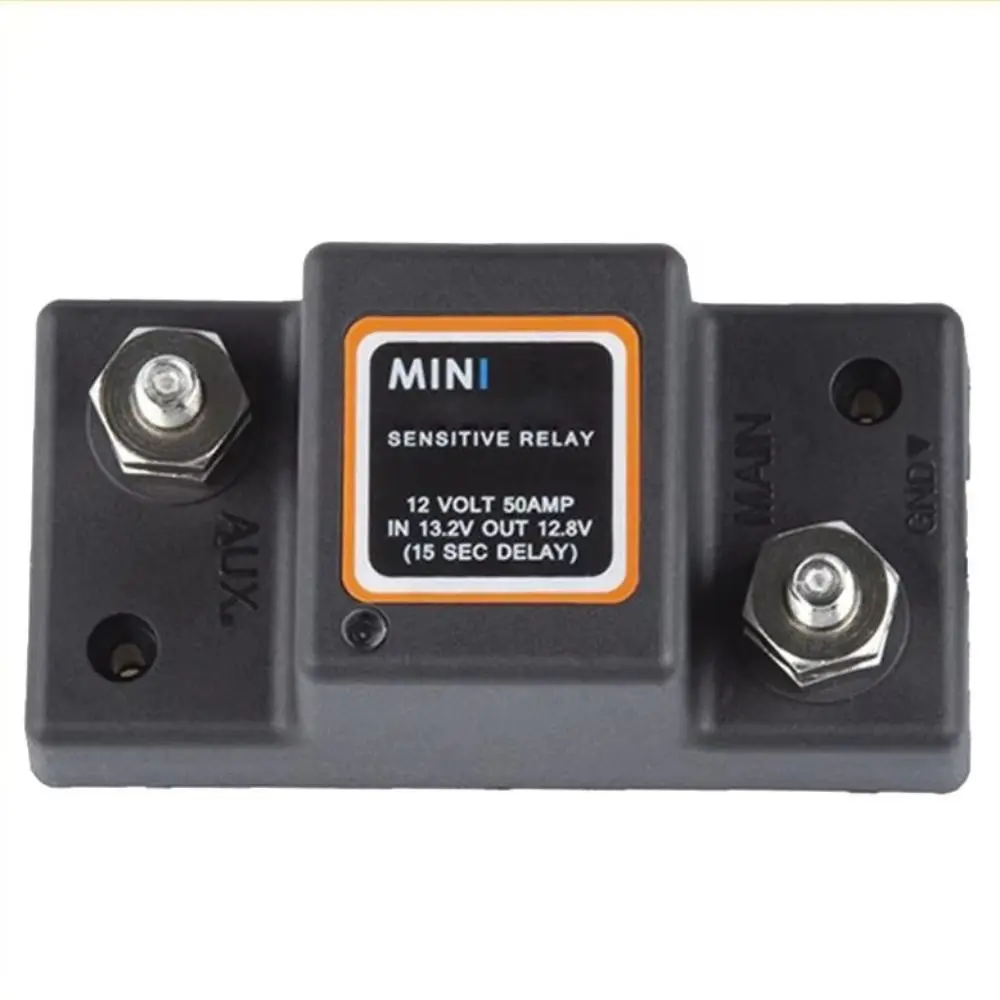 

Водонепроницаемый изолятор двойной батареи Интеллектуальное бесшовное переключение батареи Чувствительное к напряжению реле Простая установка Эффективное