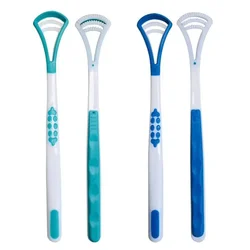 1Pcs Pack Tongue Brush Tongue Cleaner Scraper Cleaning Tongue Scraper for Oral Care Oral Hygiene Keep Fresh Breath