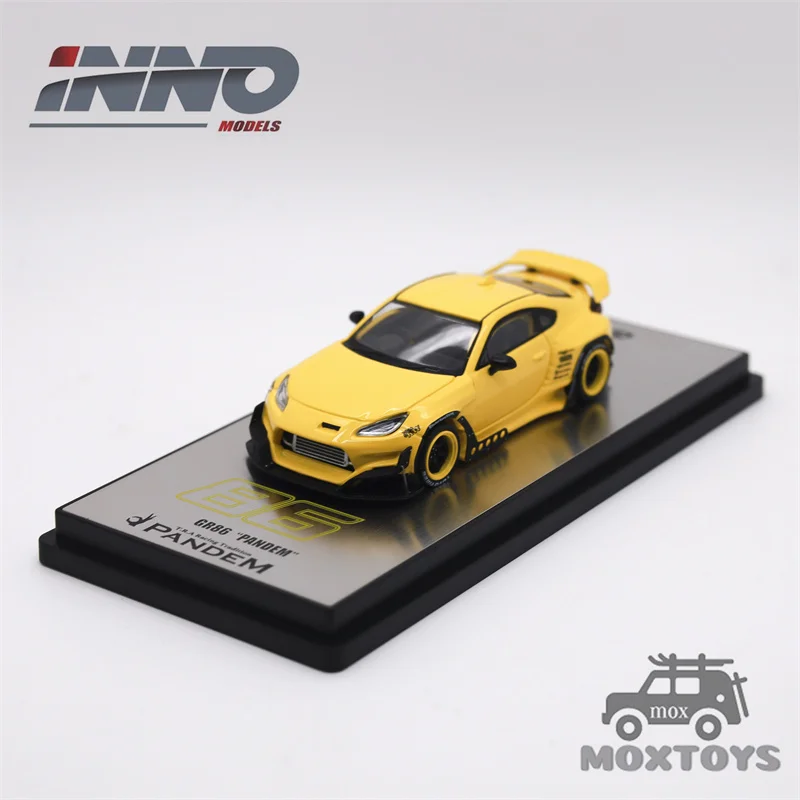 

INNO64 1:64 GR86 PANDEM Yellow Diecast Model Car IN64-GR86P-YELLOW