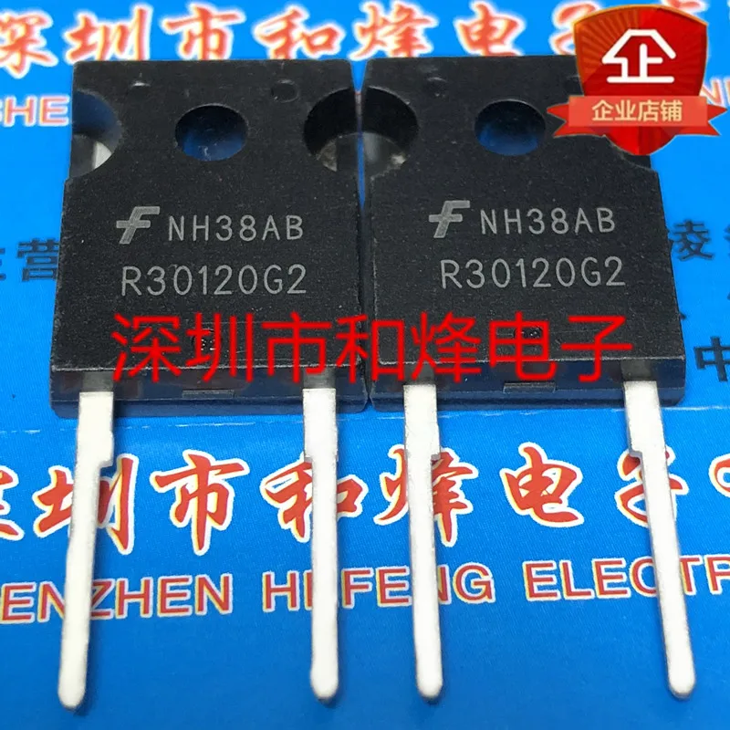 Free shipping    R30120G2  TO-247-2 1200V 30A       20PCS