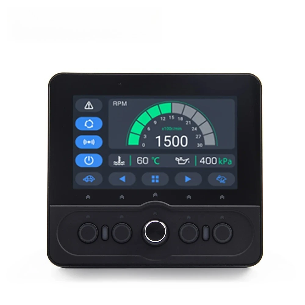 SmartGen EP4300 Generator Engine Controller Module CAN instrument Data Display 4.3 Inch LCD EP4301 With RS485 USB CANBUS Ports