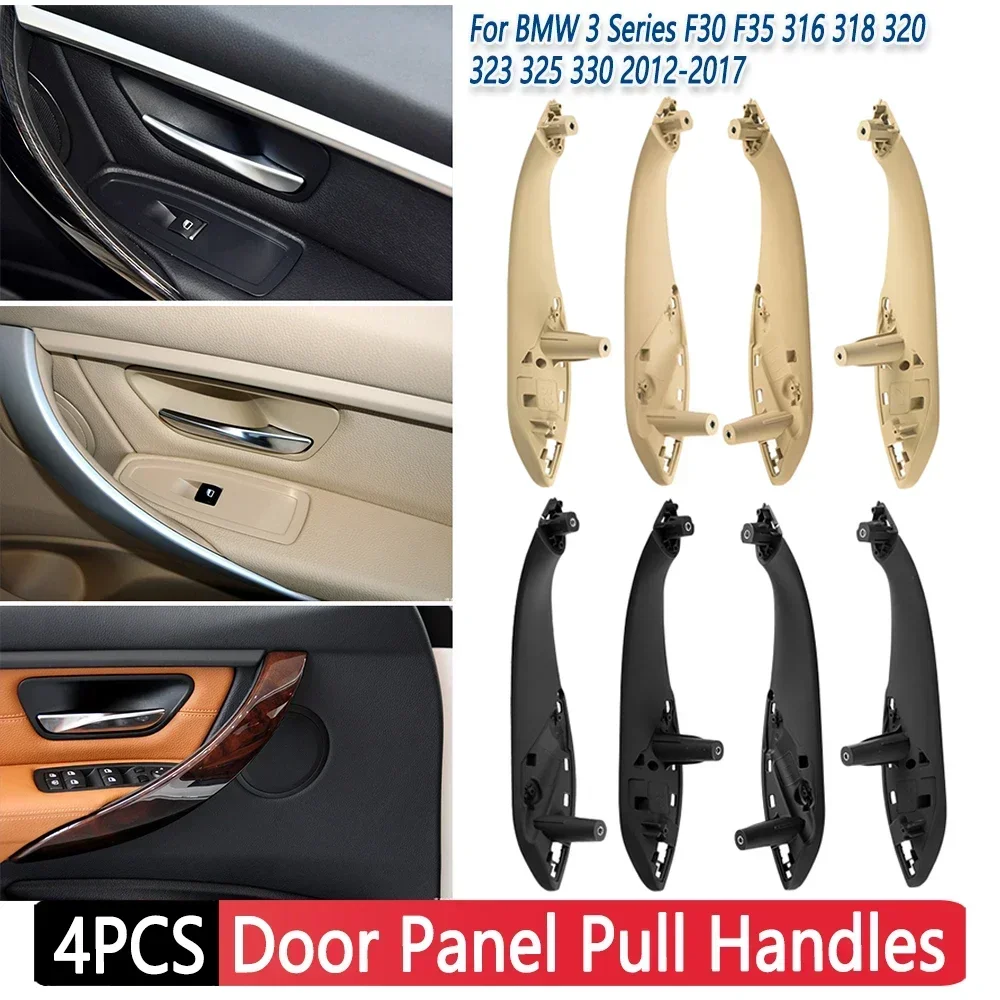 3 Colors Interior Door Handle Replacement For BMW 3 4 Series M3 M4 F30 F31 F34 F36 F32 F33 F80 F82 F83 318 320