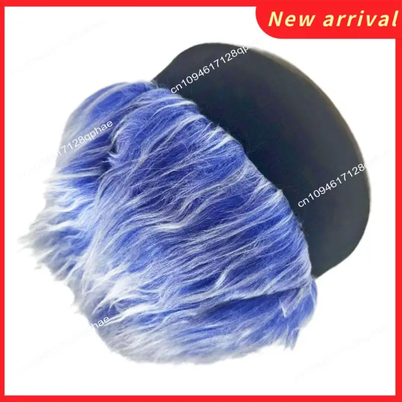 N89R الكبار Brimless القبعات قبعة بيسبول المرأة شعر قبعة رياضية محبوك شعر مستعار قبعة ث/الشعر المستعار رجل الهيب هوب عقال