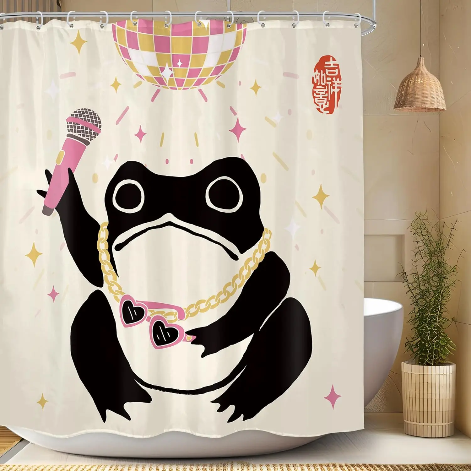 

Aztec Pattern Shower Curtain Tribal Geometric Design Bathroom Decor Colorful Native Art Print Waterproof Bath Curtain BohoStyle