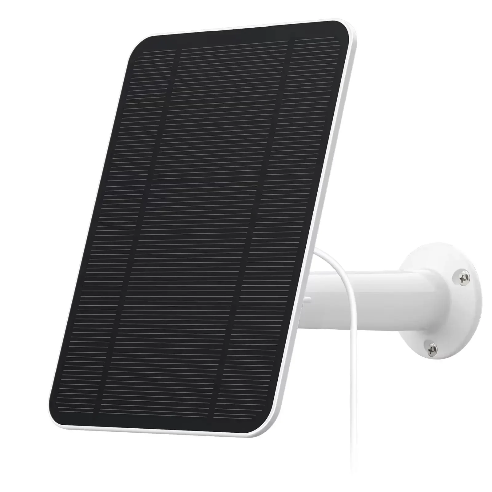 Imagem -02 - Painel Solar de Carregamento para Arlo Spotlight Essencial xl Spotlight Cabo de Montagem Branco 4w