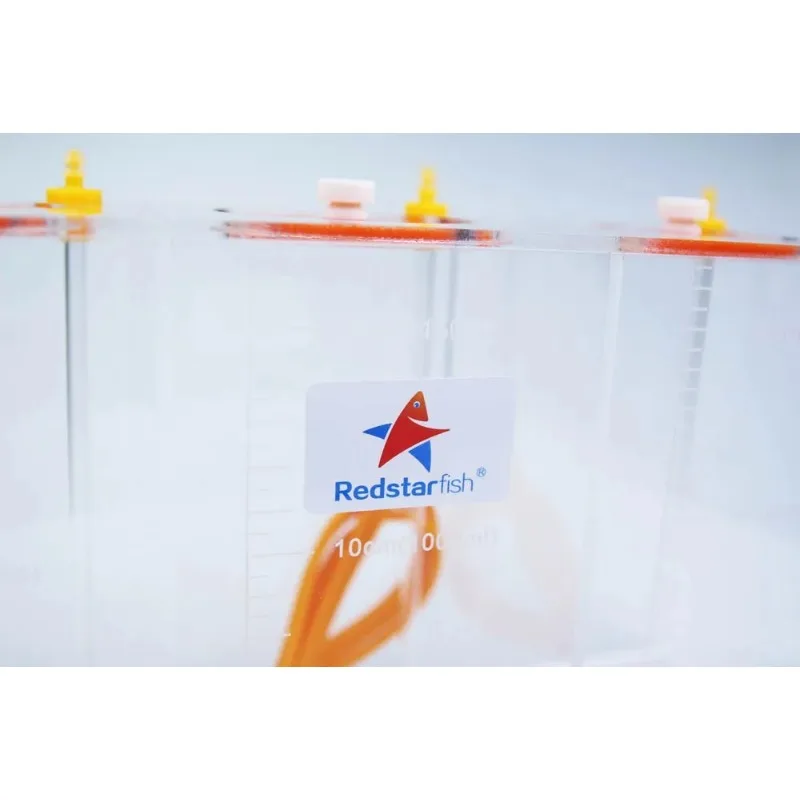 Red Starfish Dosing Pump Scale Liquid Storage Bucket With Scale 1.5L/2.5L/4.5L Liters High Quality Acrylic made Reef