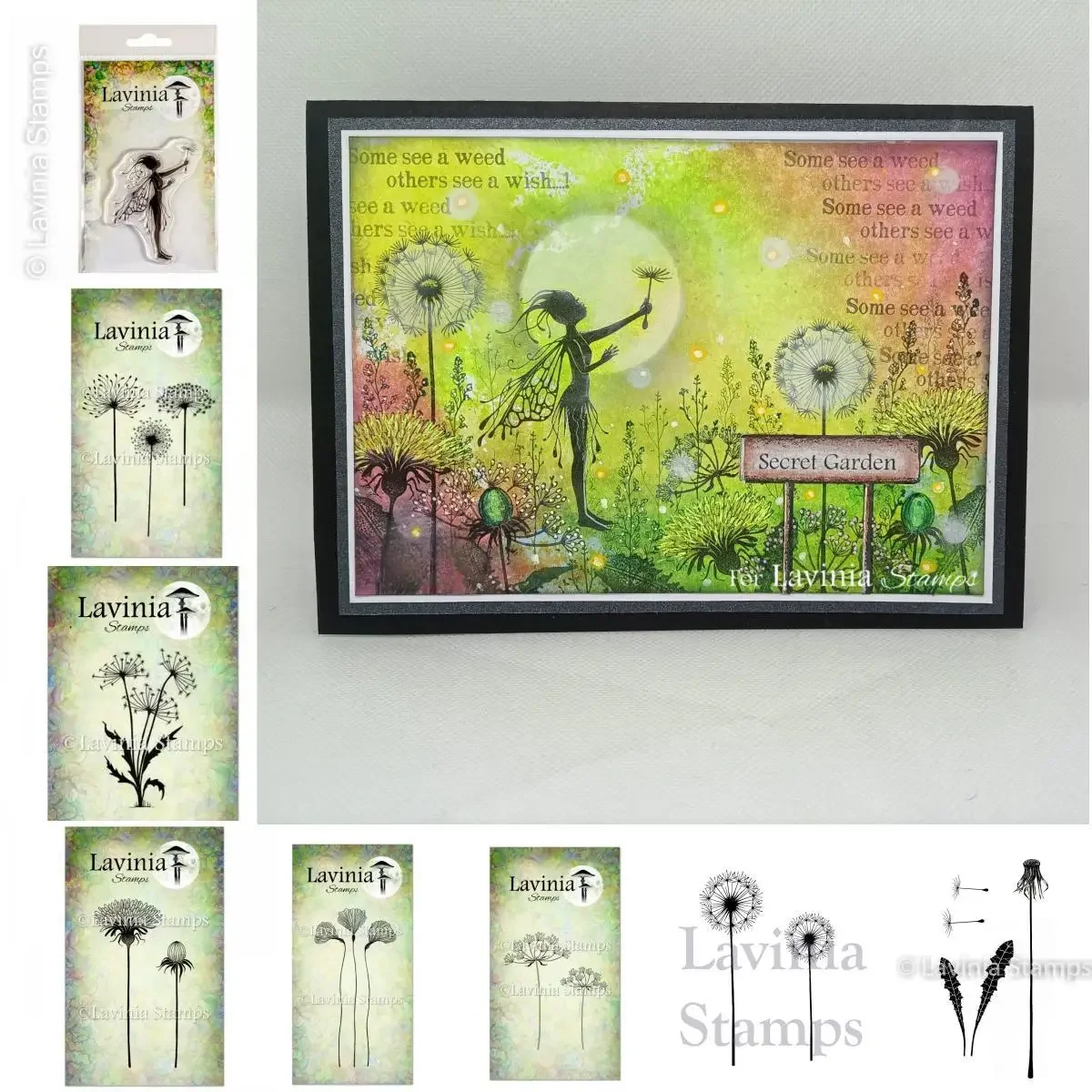 

Dandelion Elf Clear Stamps Layering Stenci DIY Making Card Scrapbook Embossed Paper Album Craft Supplies Template Decoration