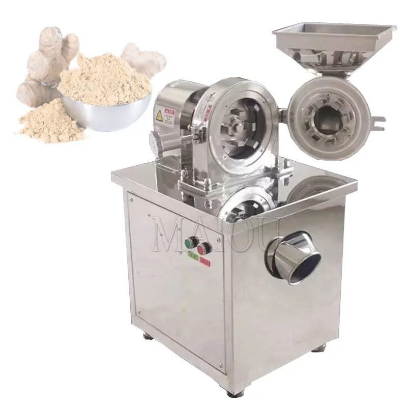 Electric Grain Mill Grinder Stainless Steel Pulverizer Powder Machine For Dry Herbs Grains Spices Cereals Coffee Corn