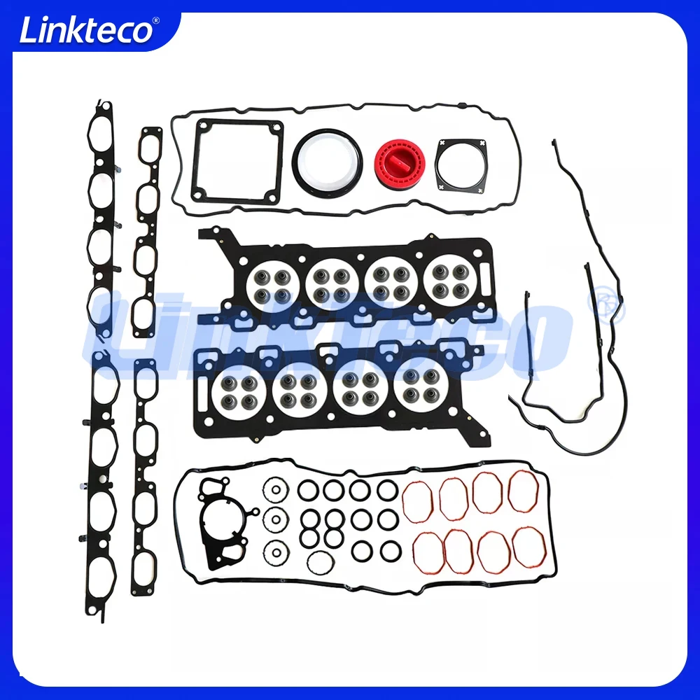 

Engine Cylinder Head Full Gasket Set Fit 4.4 T L GAS 448PN AJV8 For 04-13 Land Rover DISCOVERY L319 RANGE ROVER L322 L320 4.4L