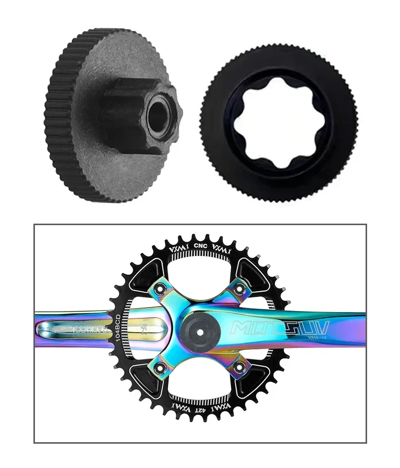 Ferramenta de instalação de remoção de tampa de manivela de bicicleta para-shimano hollowtech ii chave de manivela de braço ferramenta de ciclismo