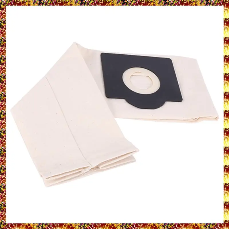 

AGOUP 10 Pcs Washable Filter Bags For Karcher WD3 Rremium WD3200 SE4001 WD3300 Wd2 SE 4000 MV3 Vacuum Cleaner Bag