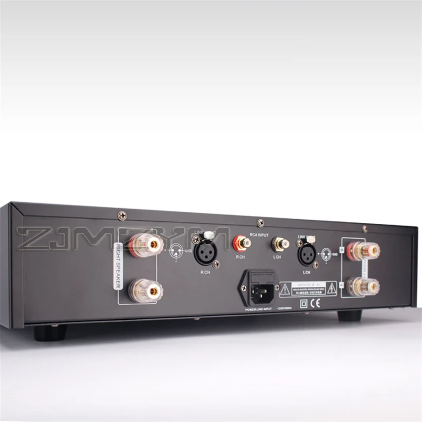 TS-6 dual channel pure rear stage amplifier 150w*2 2-channel Power Amplifier Stereo Class AB 2 Colors HIFI Home Audio