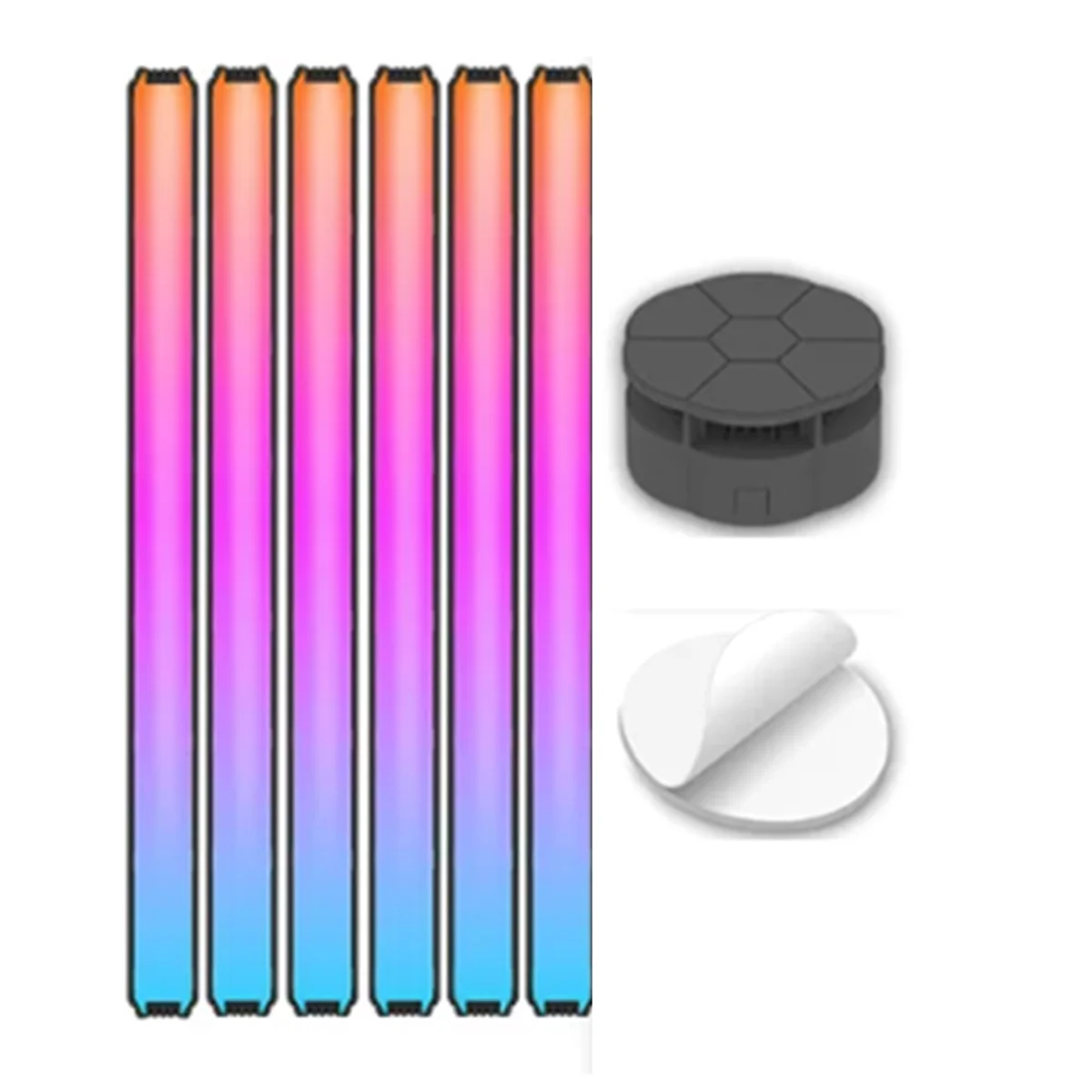 

KZQ-fTuYa WIFI светодиодный умный настенный светильник 5 В USB бар DIY атмосфера светодиодный ночник музыкальный ритм для ТВ подсветка спальни