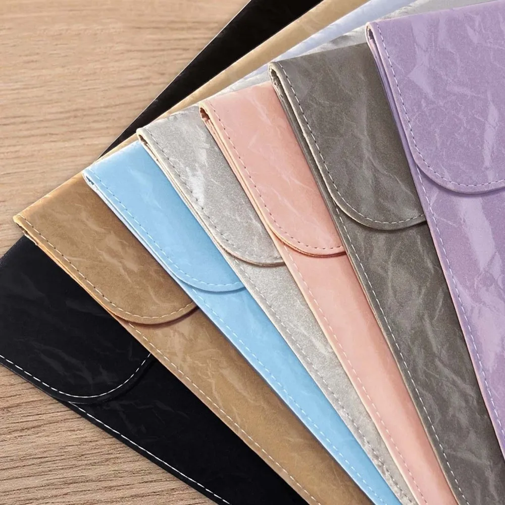 

Magnetic Closure 14inch Laptop Bags Envelope Design Waterproof Laptop Sleeve Pouch Lightweight Faux Leather Notebook Sleeve