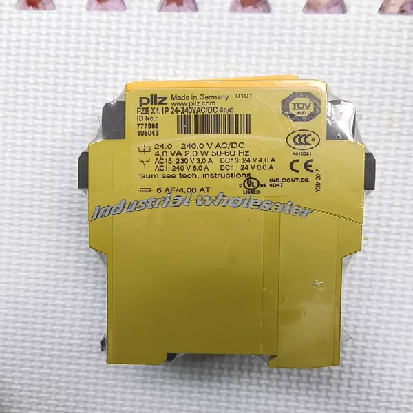 

1 шт. абсолютно новое реле безопасности Pze X41p 777587 24 В постоянного тока 4n/o Быстрая доставка Совершенно новый оригинальный Spot Plc