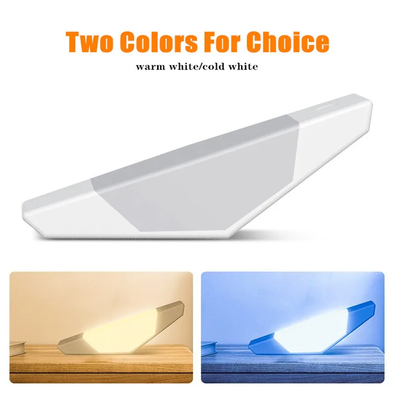 Creative LED Night Light Atmosphere Home Bedroom Bedside Table Lamp USB Rechargeable Stepless Dimmable Gravity Sensor Light